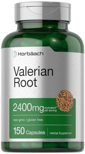 Horbäach Valerian Root Capsules | 150 Count | Extract…