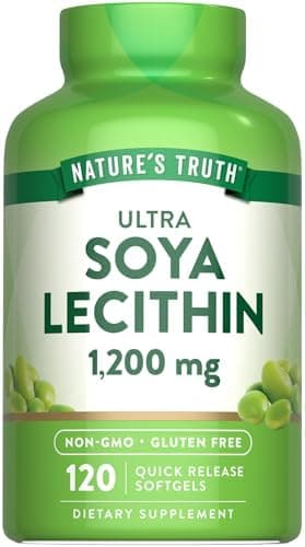 Nature's Truth Ultra Soy Lecithin | 1200 mg | 120 Softgels