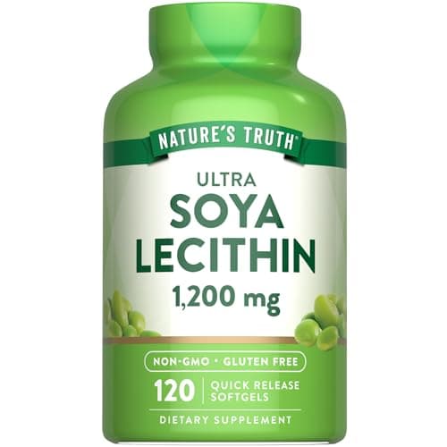 Nature's Truth Ultra Soy Lecithin | 1200 mg | 120 Softgels