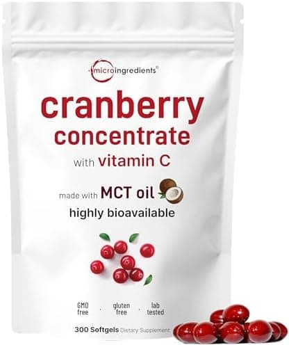 Micro Ingredients Cranberry Supplement for Women | 300…