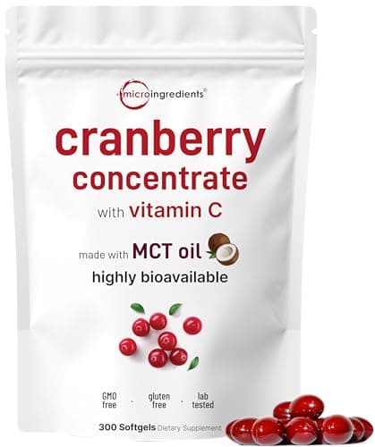 Micro Ingredients Cranberry Supplement for Women | 300…