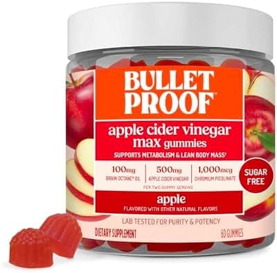 Bulletproof Apple Cider Vinegar Max Sugar-Free Gummies