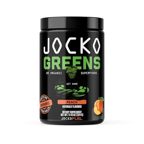 Jocko Fuel Daily Greens Powder - Premium Organic Greens…
