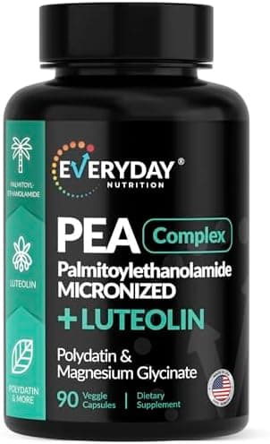 EVERYDAY NUTRITION Pea Palmitoylethanolamide 600mg– Micronized…