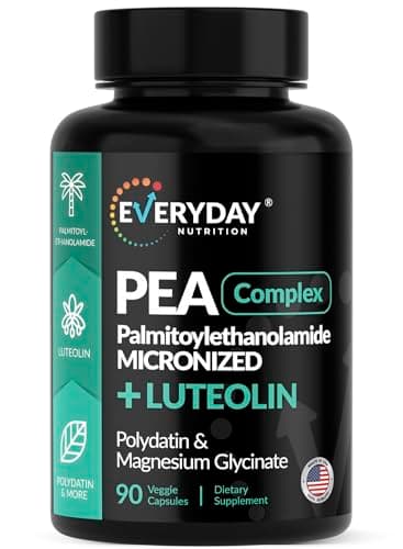 EVERYDAY NUTRITION Pea Palmitoylethanolamide 600mg– Micronized…