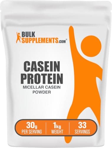 BulkSupplements.com Casein Protein Powder - Micellar Casein…