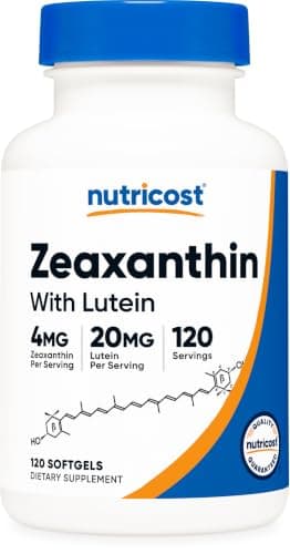 Nutricost Zeaxanthin with Lutein 20mg