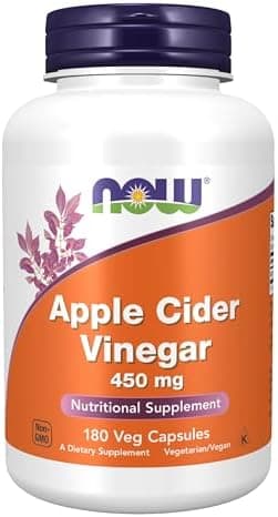 NOW Foods Supplements, Apple Cider Vinegar 450 mg, Derived…
