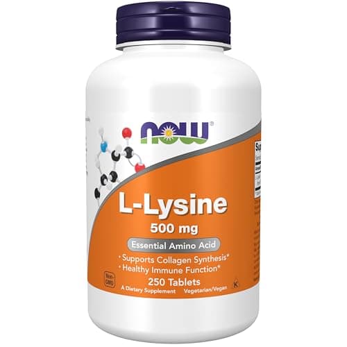 NOW Supplements, L-Lysine (L-Lysine Hydrochloride) 500 mg…