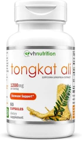 VH Nutrition TONGKAT ALI | Extra Strength Hormone Support…