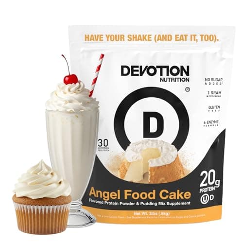 Devotion Nutrition Angel Food Cake Protein Powder for Shakes