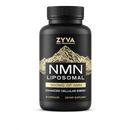 ZYVA Liposomal NMN Supplement 500mg – Supports Healthy NAD+…