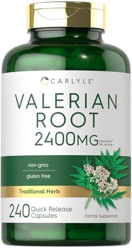 Carlyle Valerian Root Extract Supplement | 240 Capsules