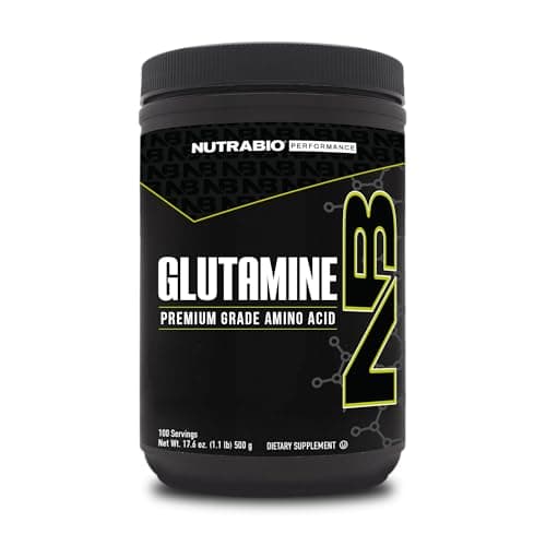 NutraBio Pure L-Glutamine Powder