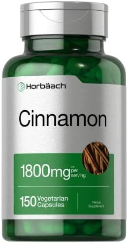 Horbäach Cinnamon Capsules | 150 Count | Ceylon Cinnamon…