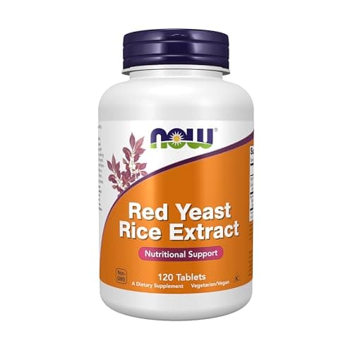NOW Supplements, Red Yeast Rice (Monascus purpureus) 1,200 mg…