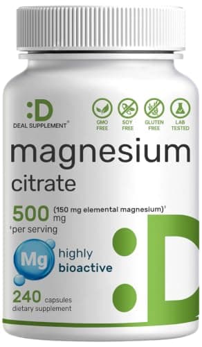 Deal Supplement Magnesium Citrate 500mg