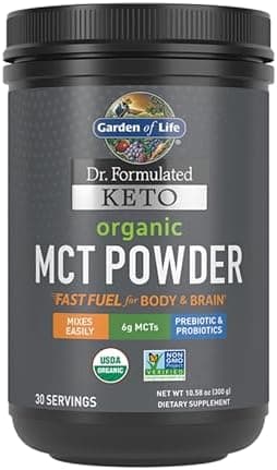 Garden of Life Dr. Formulated Keto Organic MCT Powder - 30…