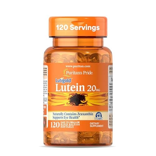 Puritan's Pride Premium Lutigold™ Lutein Carotenoid 20mg…