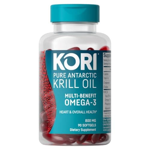 Kori Krill Antarctic Krill Oil Omega 3 Supplement