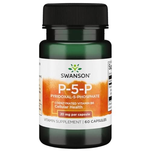 Swanson P-5-P (Pyridoxal-5-Phosphate) Coenzymated Vitaminb-6…