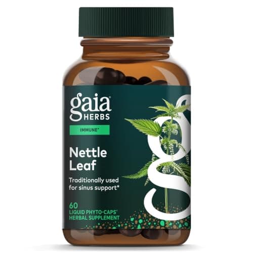 Gaia Herbs Nettle Leaf - Supplement with Stinging Nettle Leaf…