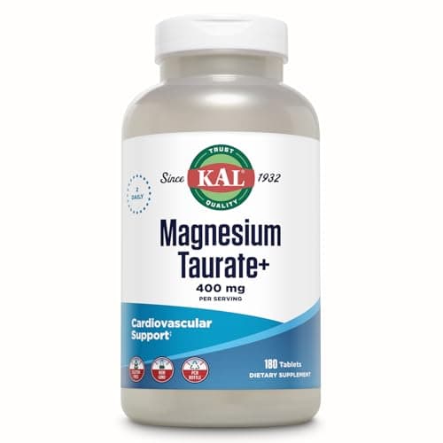 KAL Magnesium Taurate 400 mg with Vitamin B6