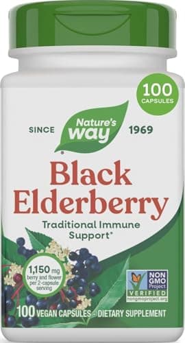 Nature's Way Black Elderberry Capsules