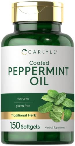 Carlyle Peppermint Oil Capsules | 150 Softgels | Herbal…