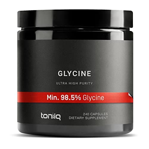 Toniiq 1300mg Glycine Supplements - 4 Month Supply - Min.…