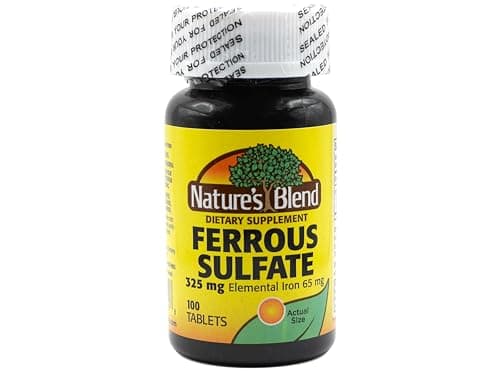 Nature's Blend Iron Ferrous Sulfate 325mg BPK
