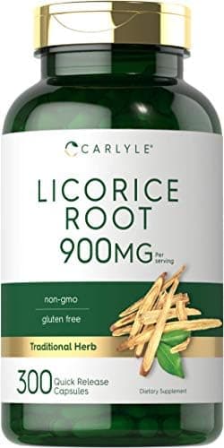 Carlyle Licorice Root Extract Supplement | 900mg | 300…