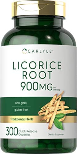 Carlyle Licorice Root Extract Supplement | 900mg | 300…