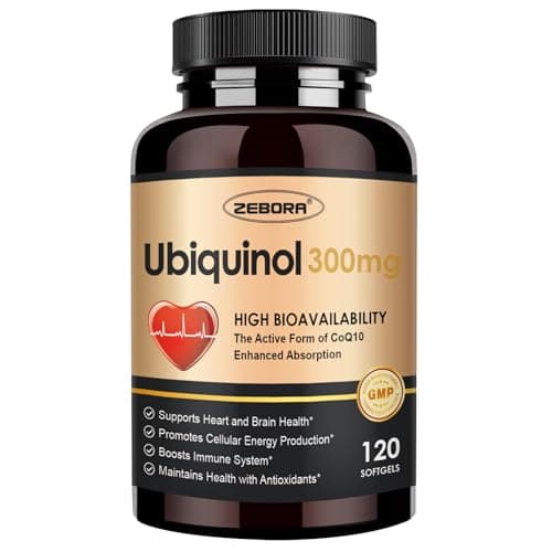 ZEBORA Ubiquinol CoQ10 300mg Softgels