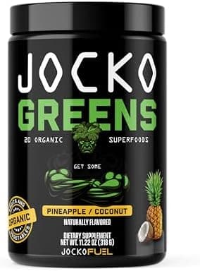 Jocko Fuel Daily Greens Powder - Premium Organic Greens…