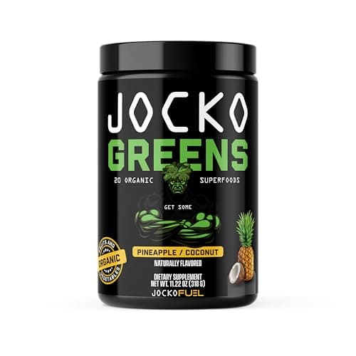 Jocko Fuel Daily Greens Powder - Premium Organic Greens…