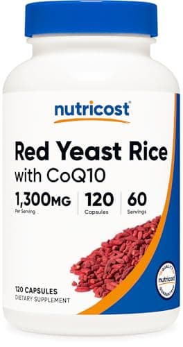 Nutricost Red Yeast Rice with CoQ10 1300mg