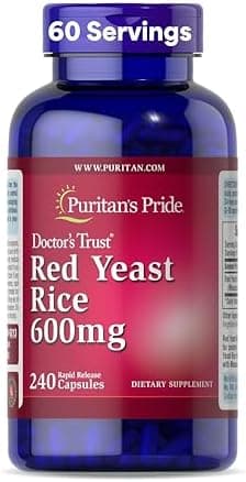 Puritan's Pride Doctors Trust® Red Yeast Rice 600mg