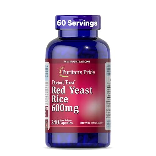 Puritan's Pride Doctors Trust® Red Yeast Rice 600mg