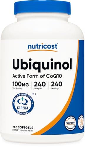 Nutricost Ubiquinol Softgels (100mg