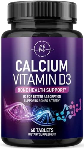 Calcium 1200 mg per Serving with Vitamin D3 - Bone Health…