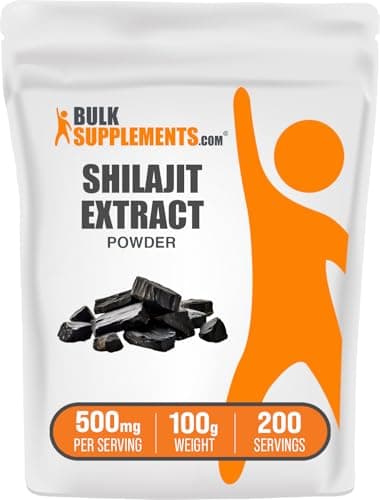 BulkSupplements.com Shilajit Extract Powder - Fulvic Acid…