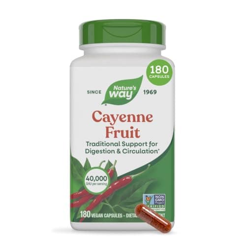 Nature's Way Cayenne Fruit Capsules