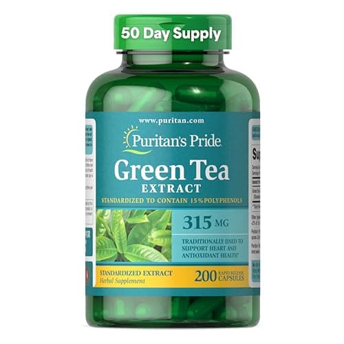 Puritan's Pride Green Tea Standardized Extract 315mg