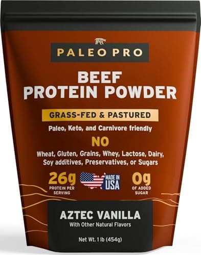 Paleo Pro 26G Beef Protein Powder - Grass Fed Protein Powder…