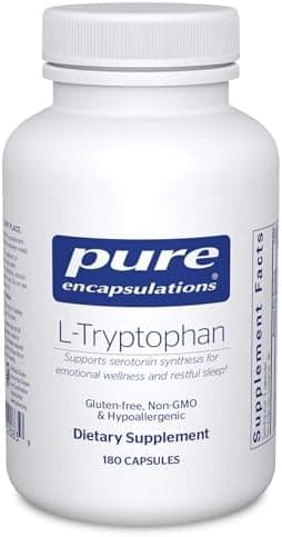 Pure Encapsulations L-Tryptophan, 180 Capsules