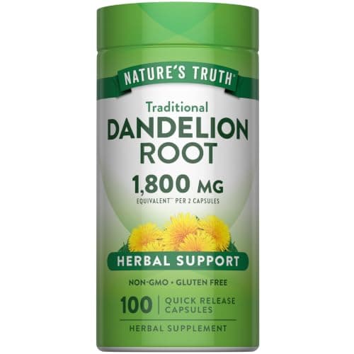 Nature's Truth Dandelion Root Capsules | 100 Count