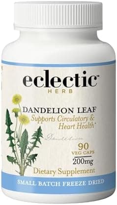 Eclectic Herb - Organic Freeze-Dried Dandelion Leaf Capsules…