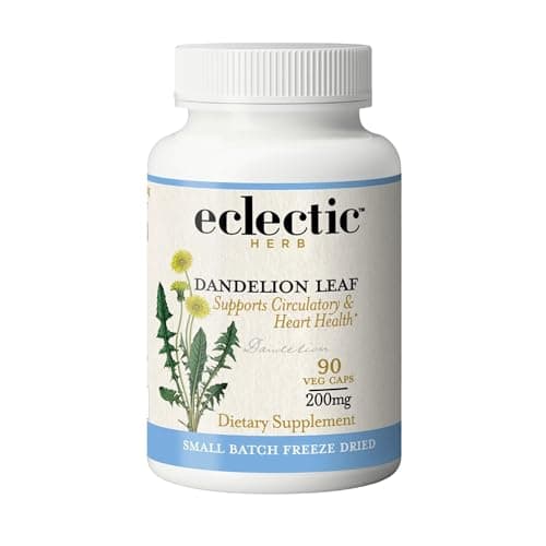 Eclectic Herb - Organic Freeze-Dried Dandelion Leaf Capsules…