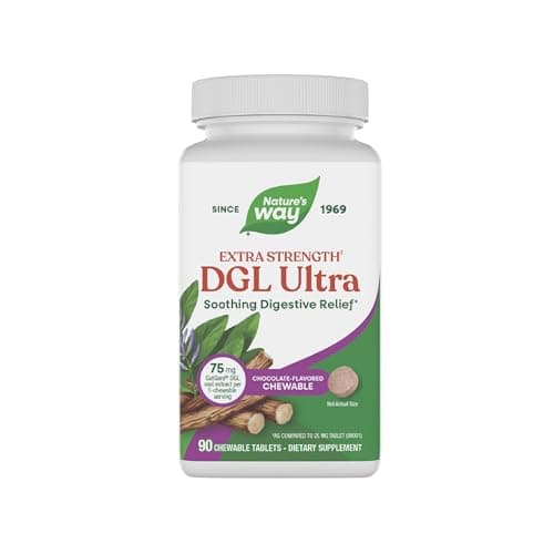 Nature's Way Extra Strength (1) DGL Ultra - DGL Chewable…